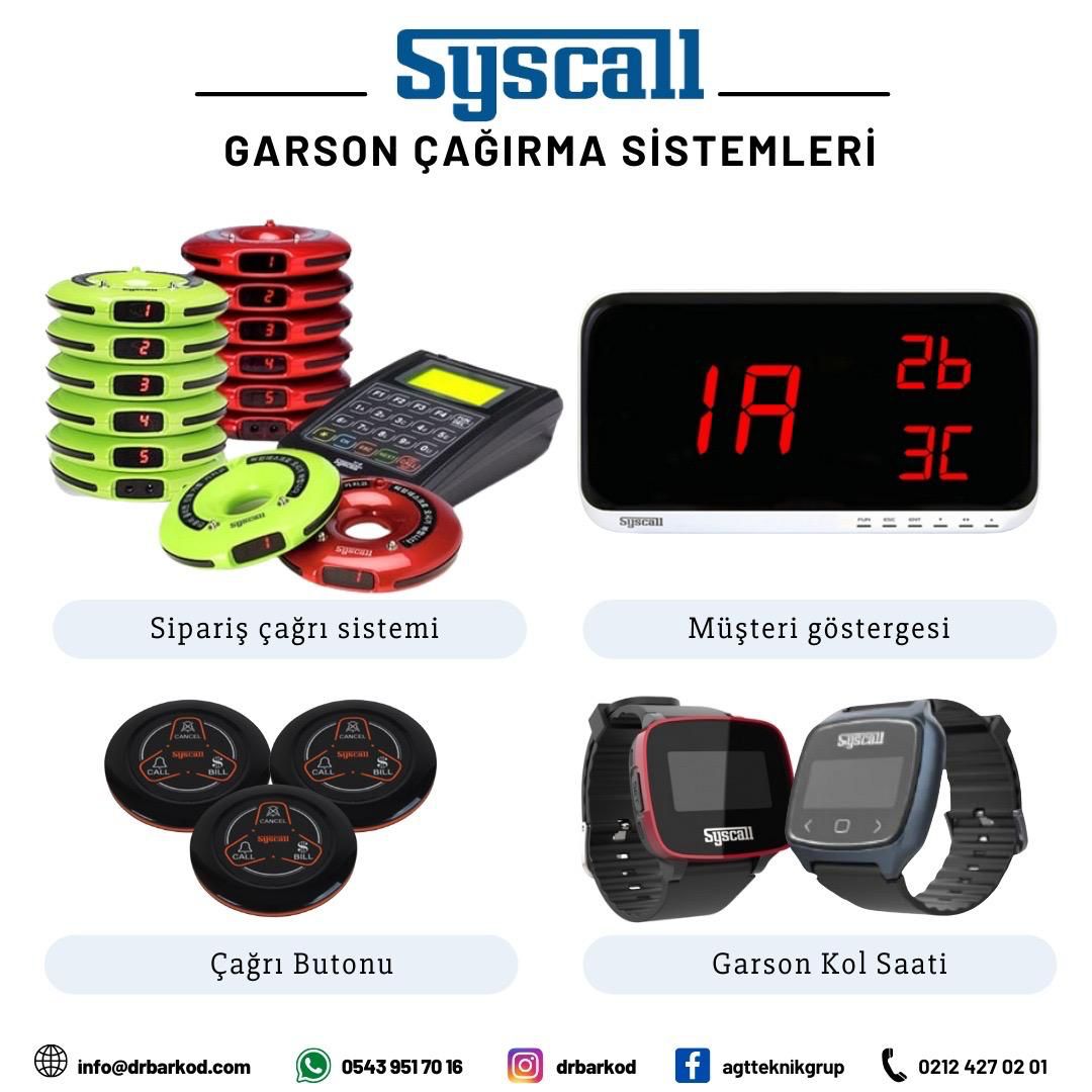 Garson Çağrı sistemleri Stoklarda !
