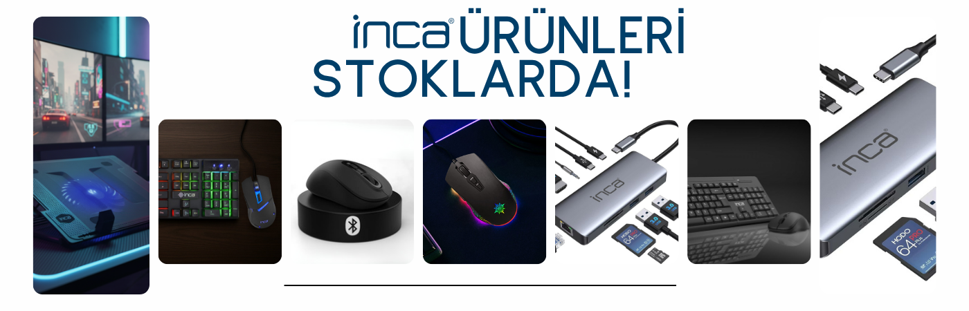 İnca bilgisayar ekipmanları Stoklarda